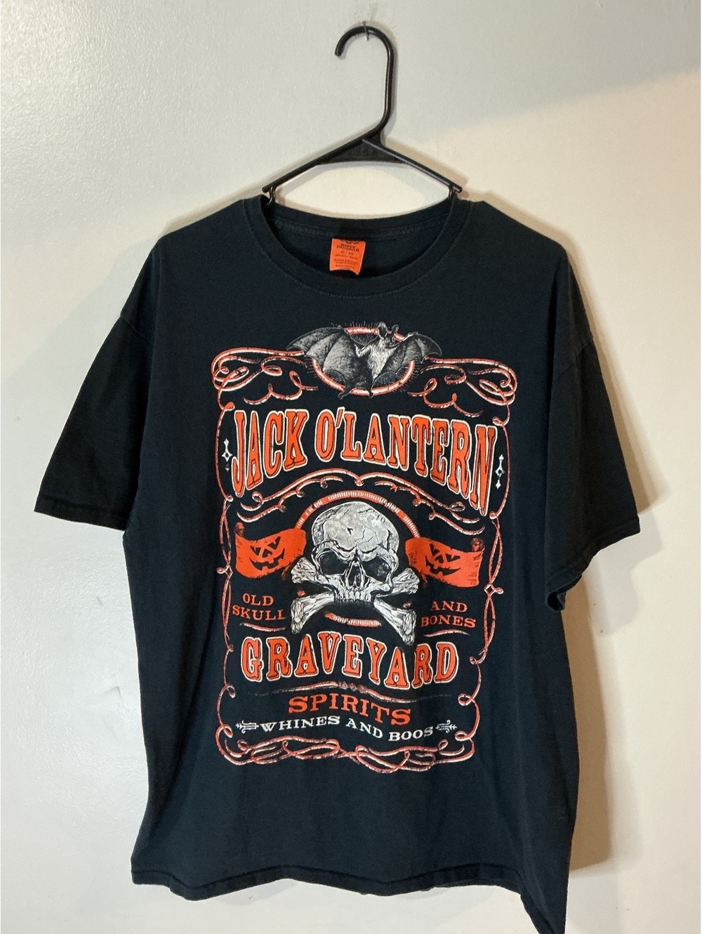 Jack o lantern graveyard shirt
